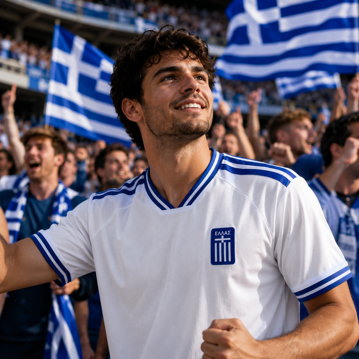 Greece World Cup Jersey 2026 Mens Football Jersey