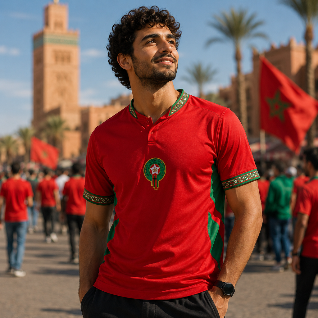 Morocco World Cup Jersey 2026 Mens Football Jersey
