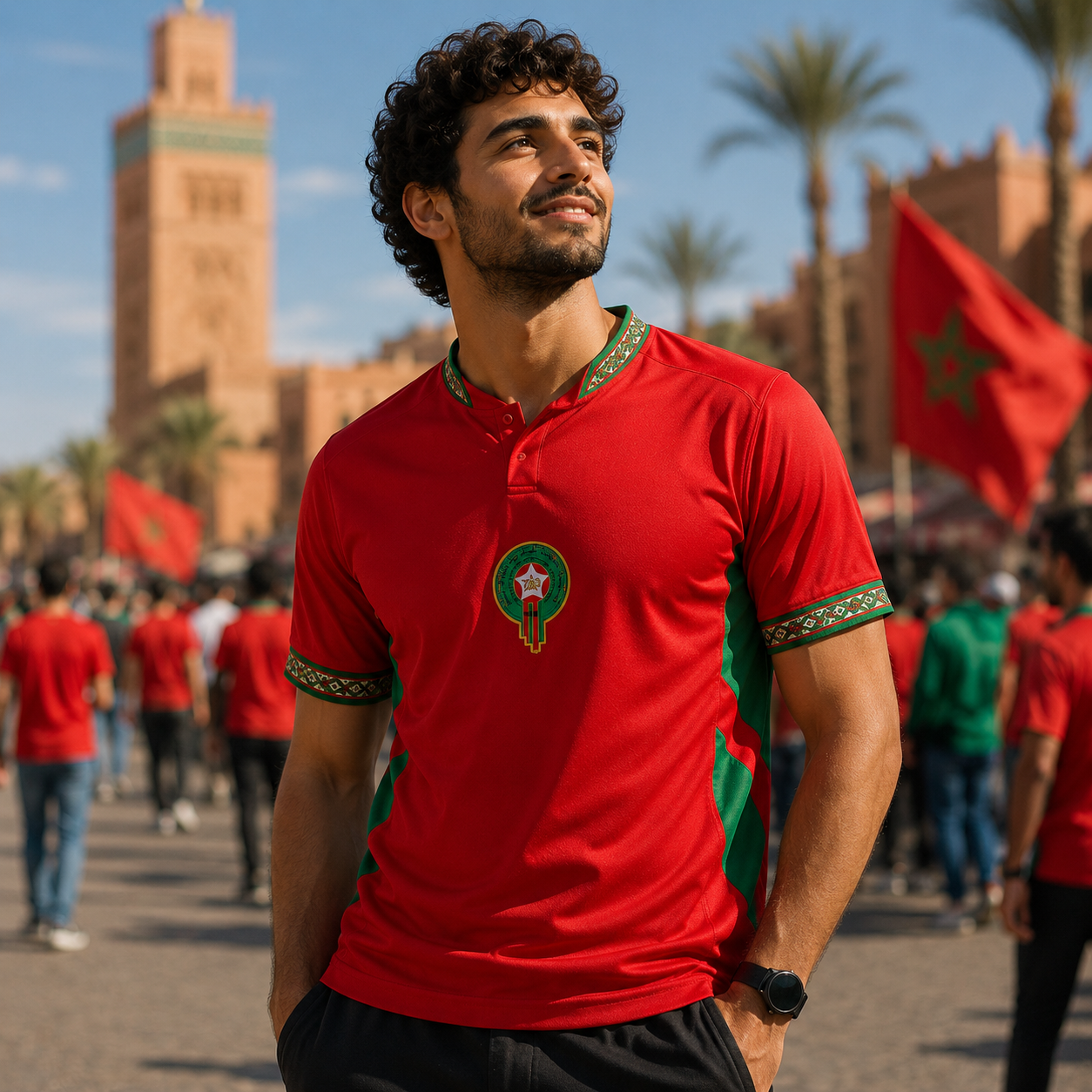 Morocco World Cup Jersey 2026 Mens Football Jersey