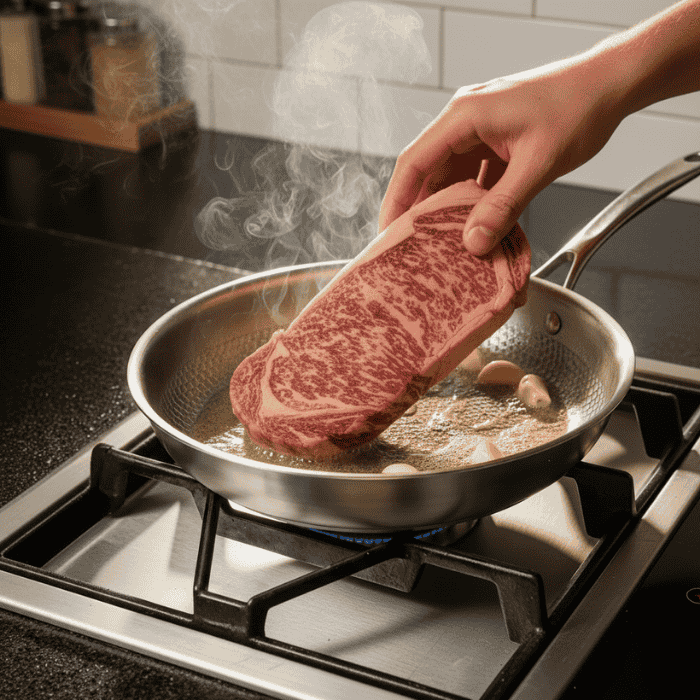 Titan Premium Titanium Frying Pan Non-Coated Circular Cookware