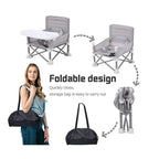 Portable Baby High Chair Seat Compact Child Safety Booster Seat