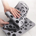 Square Anti Slip Shower Mat Bathroom Safety Bath Floor Rug