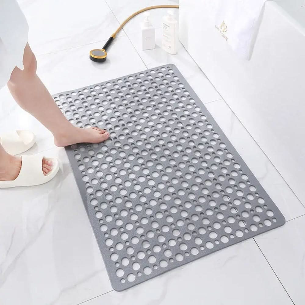 Square Anti Slip Shower Mat Bathroom Safety Bath Floor Rug