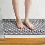 Square Anti Slip Shower Mat Bathroom Safety Bath Floor Rug