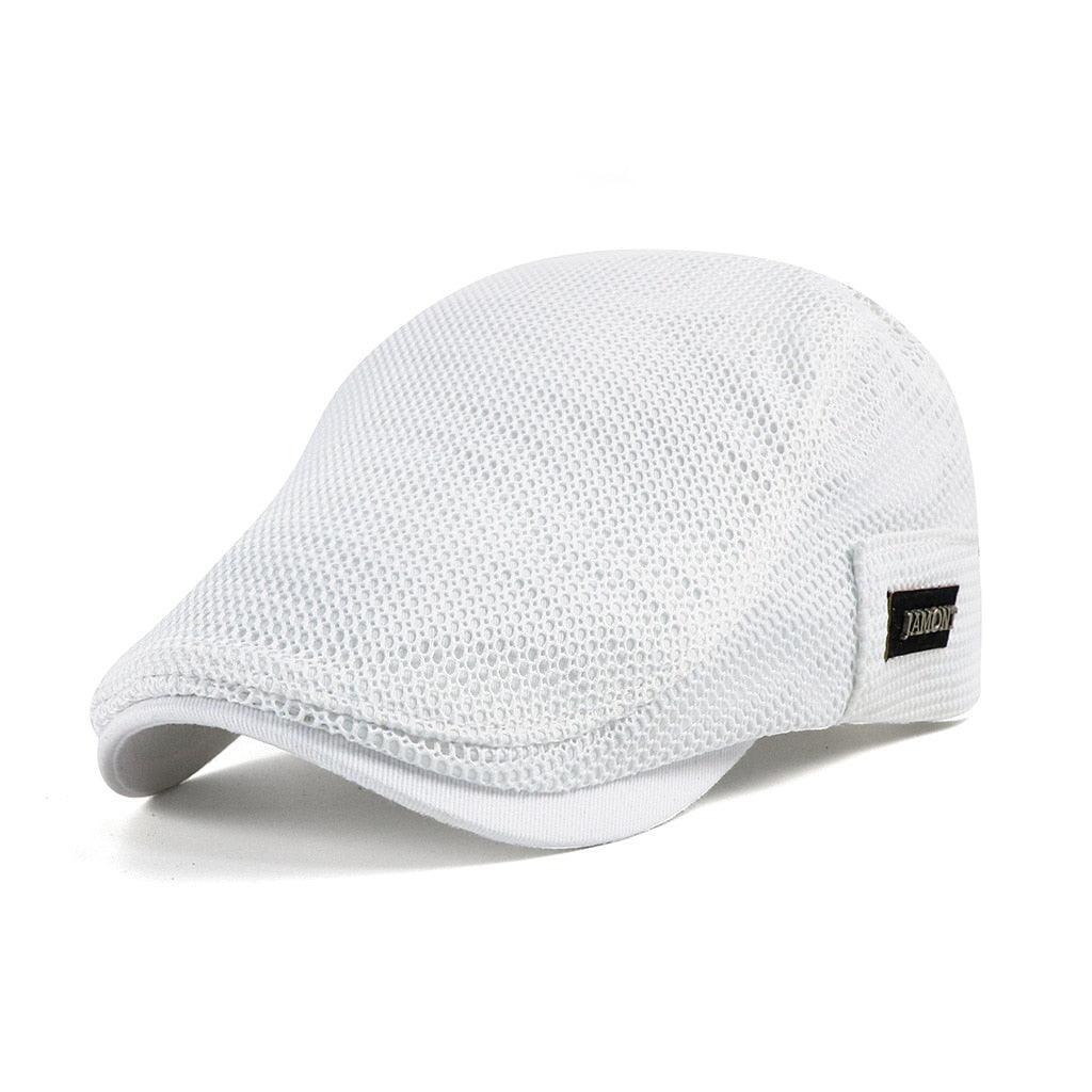 Mesh Ventilated Baseball Cap Lightweight Summer Cotton Hat