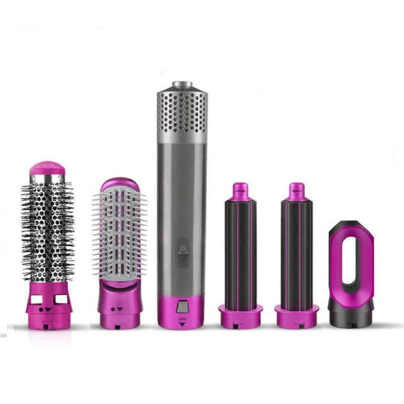 5 in 1 Hot Air Hair Styler Brush Curling Volumizing Hair Tool