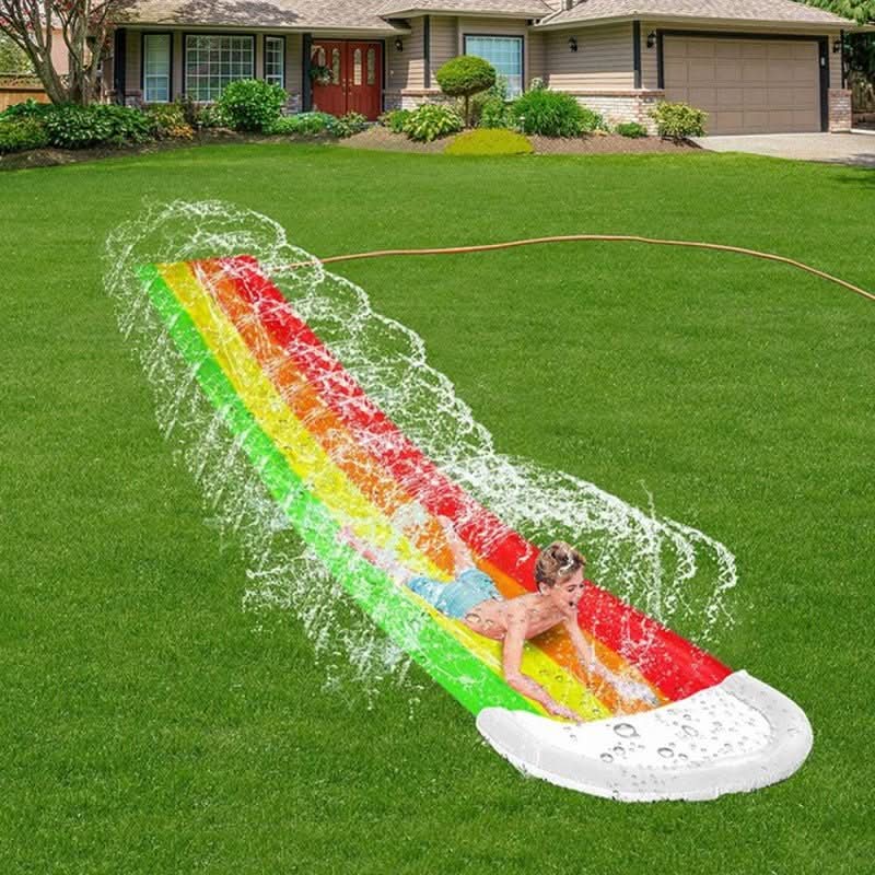 Inflatable Water Slide Outdoor Sliding Toy for Kids and Adults